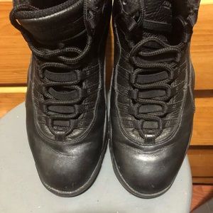JORDAN 10’s NEW YORK EDITION, like new 9 out of 10